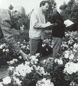 Jury beoordeelt de rozen , 1972, Catalogus Floriade 1972